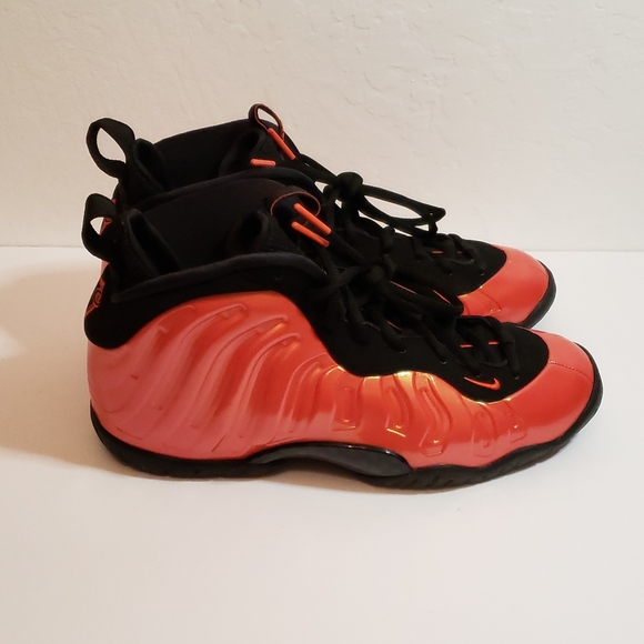 Nike Air Foamposite One Gs Habanero Red 